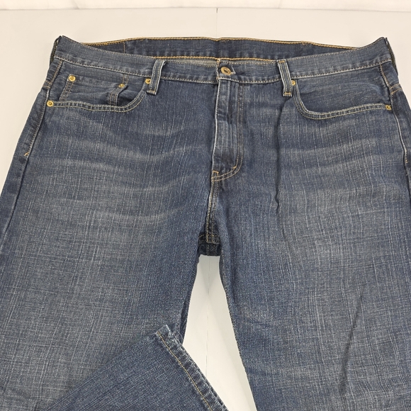 Levi Strauss & Co 569 Classic Blue Denim Straight Leg Jeans Size 38x32 H-3319 - Picture 2 of 11